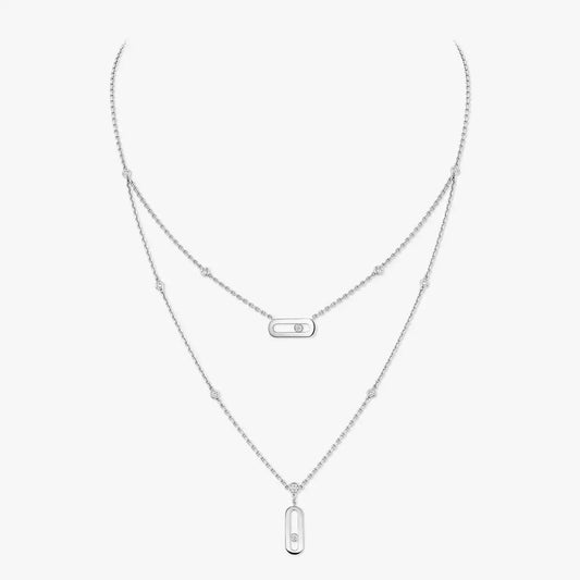 [Marins] Move Uno Diamond Necklace