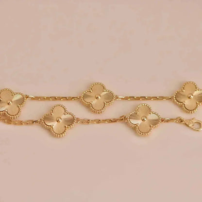[Marins] CLOVER 5 MOTIF LASER BRACELET COLLECTION