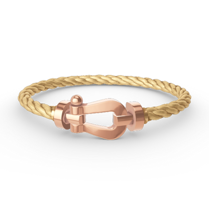 [Marins]FORCE LARGE HORSESHOE NO DIAMOND BRACELET Marins GOLD