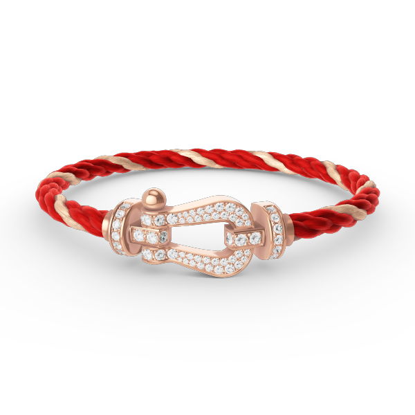 [Marins]FORCE LARGE HORSESHOE FULL DIAMOND BRACELET Marins GOLD