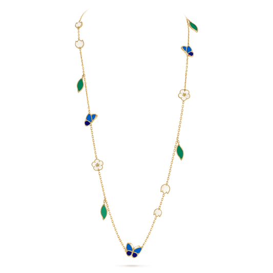 [Marins] 2026 NEW CLOVER 15 MOTIFS LUCKY NECKLACE
