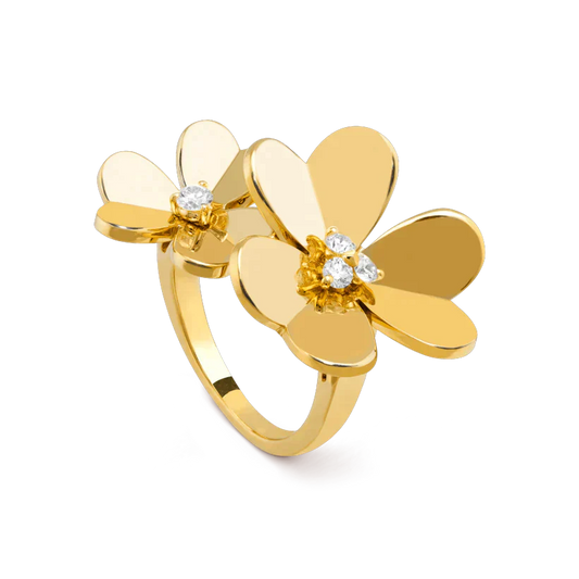 [Marins]CLOVER COMOS GOLD DIAMOND RING