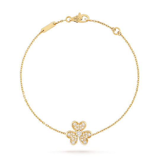 [Marins]FRIVOLE GOLD FLOWER DIAMOND BRACELET