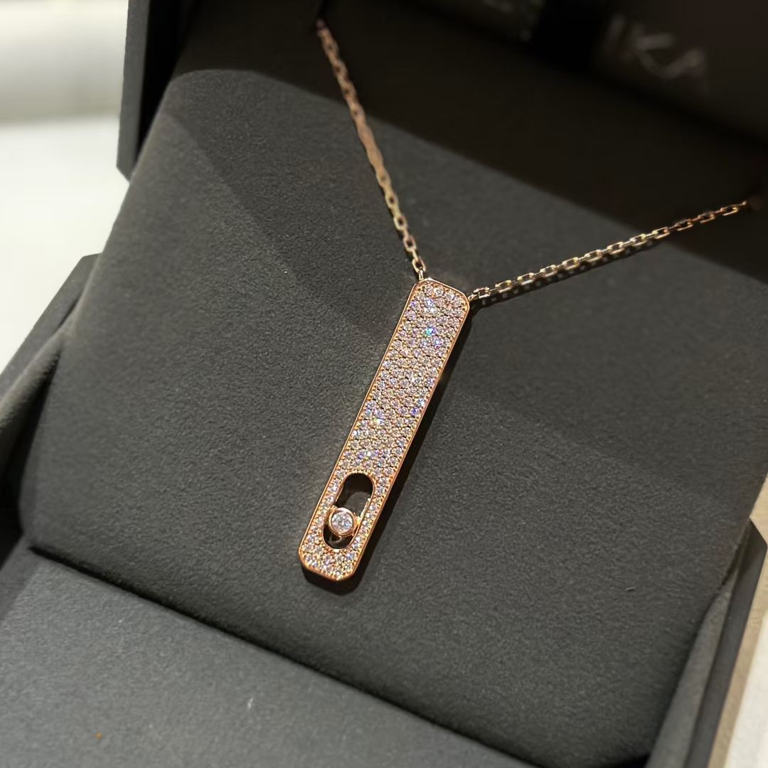 [Marins]MY FIRST DIAMOND PAVED NECKLACE