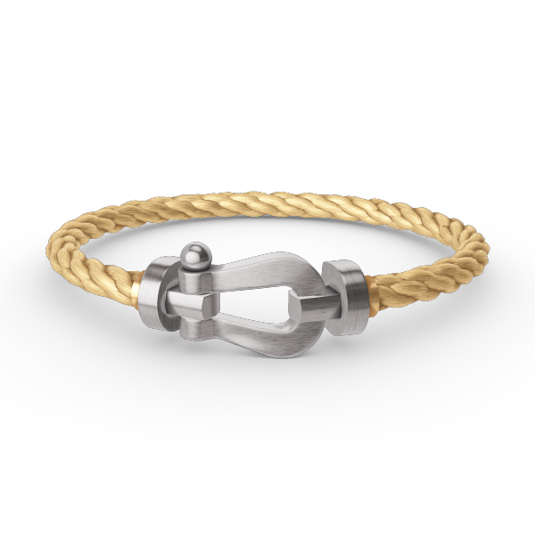 [Marins]FORCE LARGE HORSESHOE NO DIAMOND BRACELET SILVER