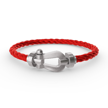 [Marins]FORCE LARGE HORSESHOE NO DIAMOND BRACELET SILVER