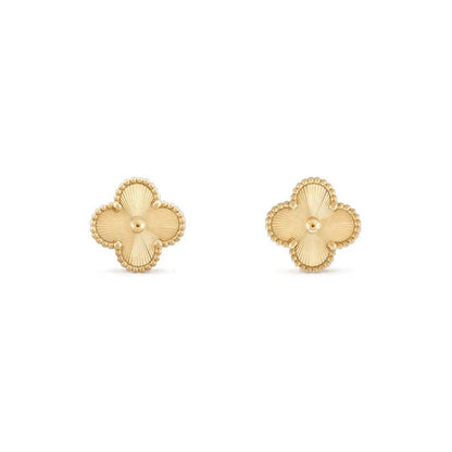 [Marins]CLOVER MEDIUM 1 MOTIFS LASER EARRINGS
