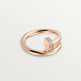 [Marins]JUSTE RING 2.65MM PINK GOLD DIAMOND