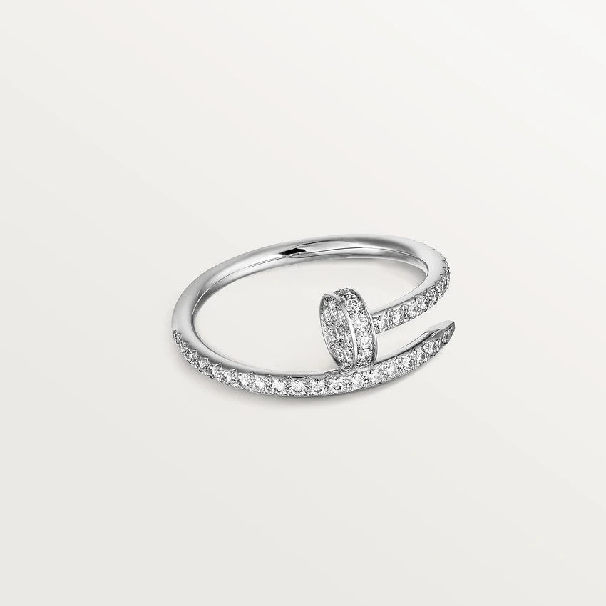 [Marins]JUSTE RING 1.8MM SILVER DIAMONDS