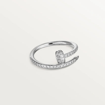 [Marins]JUSTE RING 1.8MM SILVER DIAMONDS
