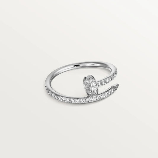[Marins]JUSTE RING 1.8MM SILVER DIAMONDS