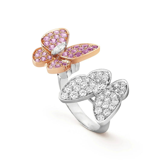 [Marins]TWIN BUTTERFLY DIAMOND RING